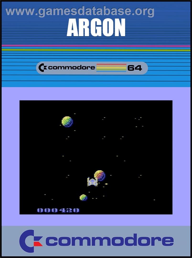 Argon - Commodore 64 - Artwork - Box