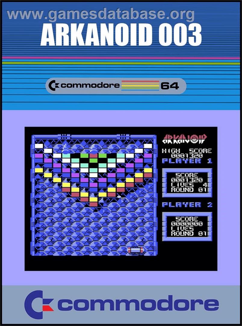Arkanoid 003 - Commodore 64 - Artwork - Box