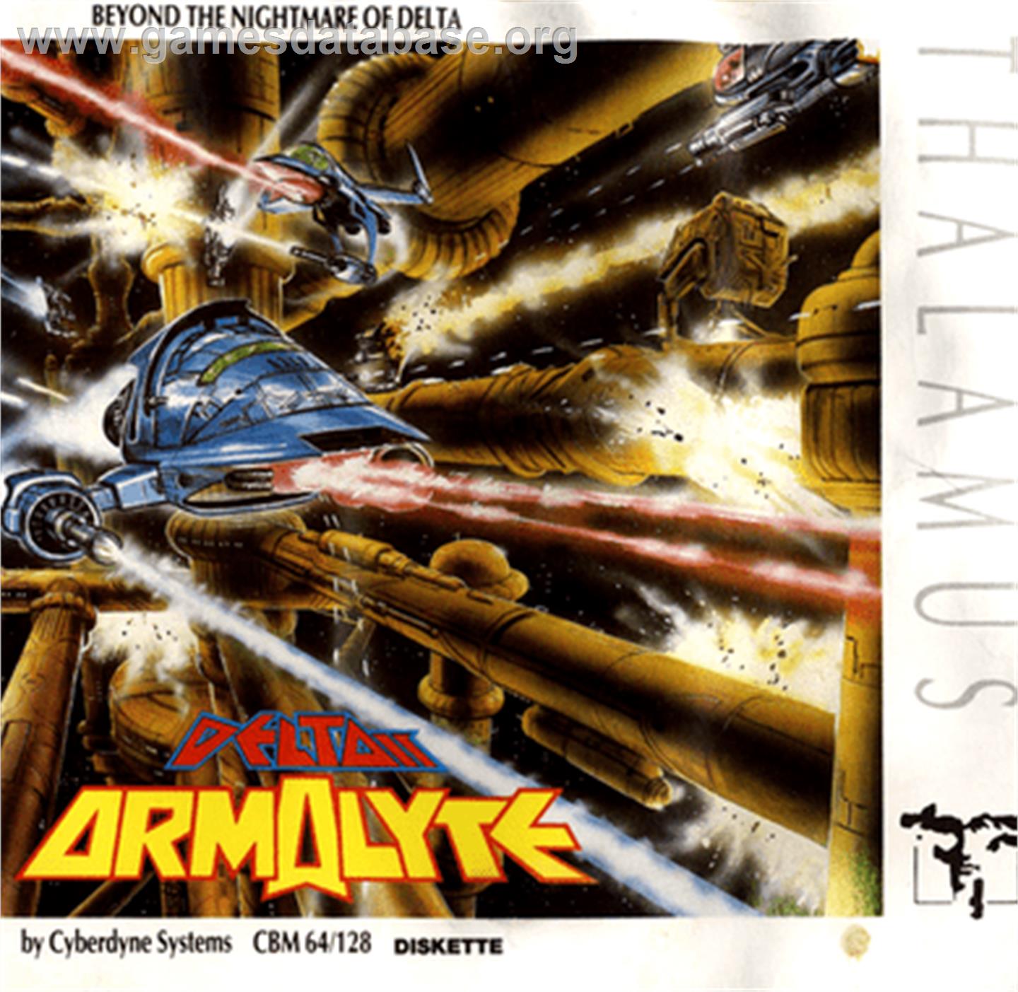 Armalyte - Commodore 64 - Artwork - Box
