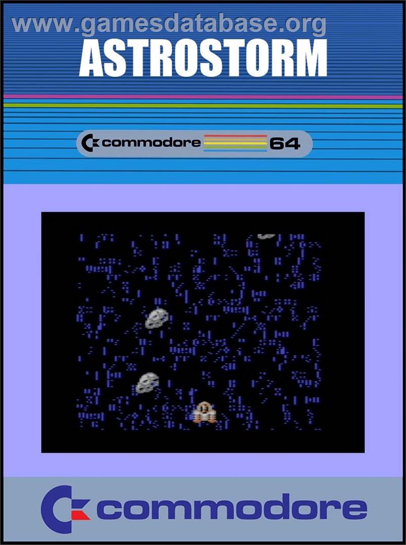 Astrostorm - Commodore 64 - Artwork - Box