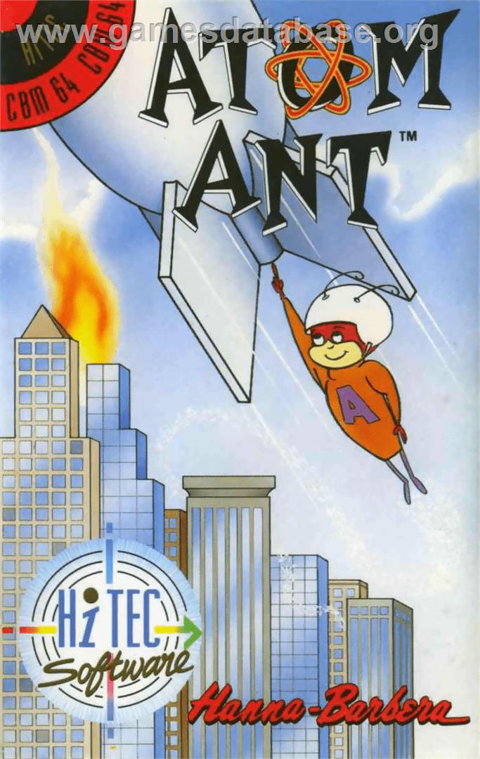 Atom Ant - Commodore 64 - Artwork - Box