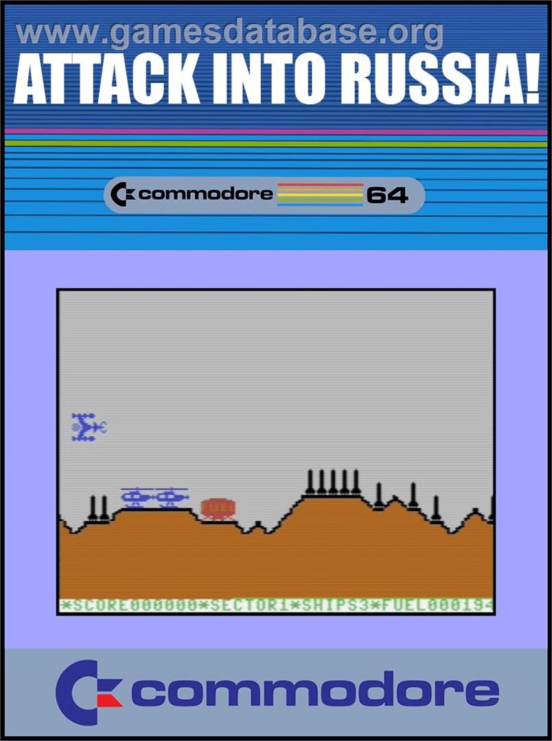 Attack Into Russia - Commodore 64 - Artwork - Box