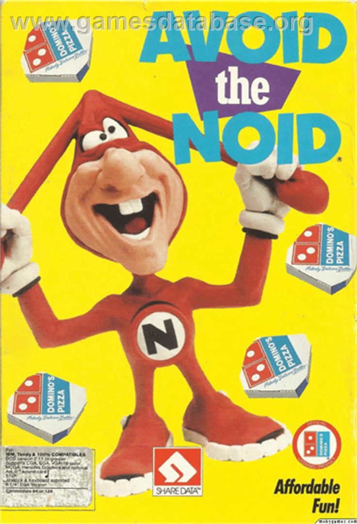 Avoid the Noid - Commodore 64 - Artwork - Box