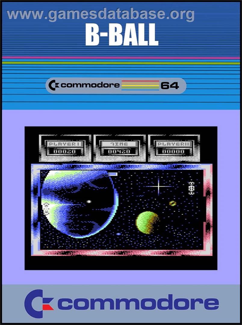 B-ball - Commodore 64 - Artwork - Box