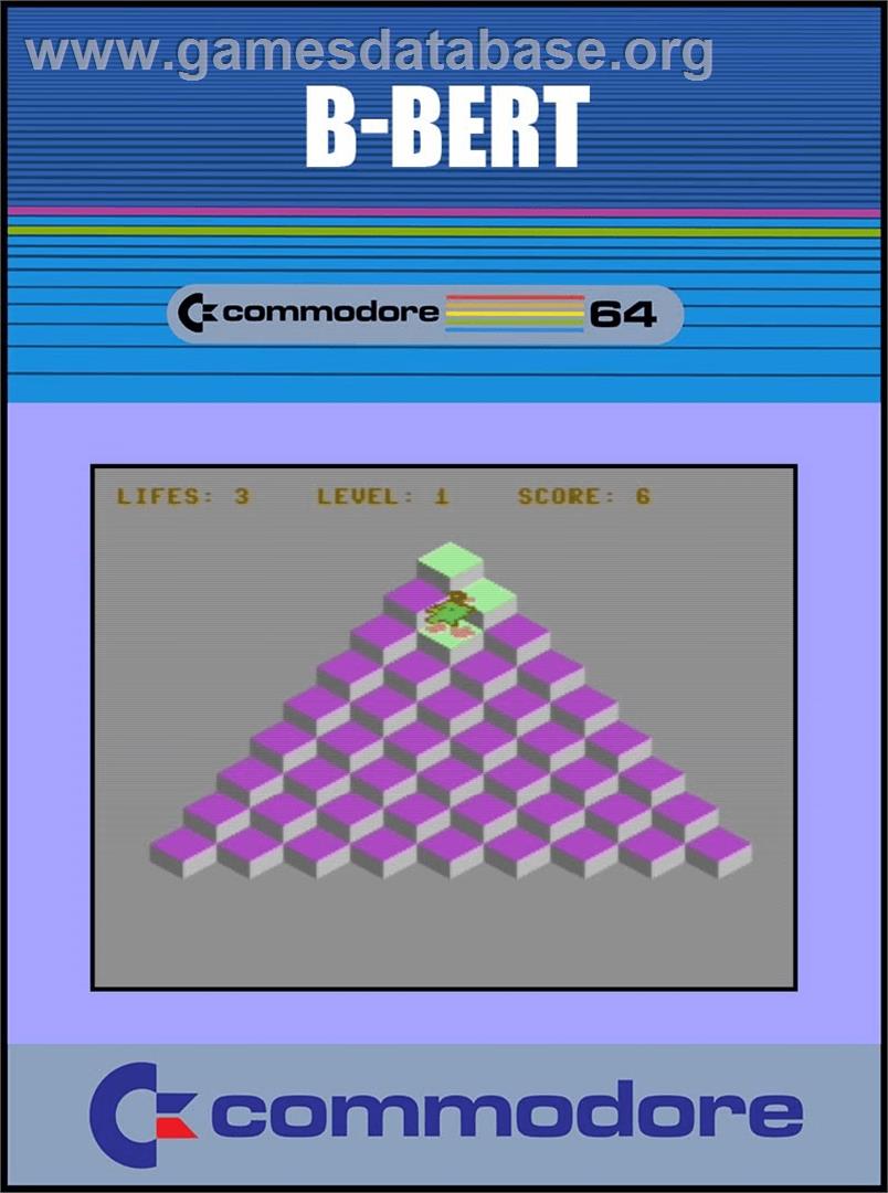 B-bert - Commodore 64 - Artwork - Box