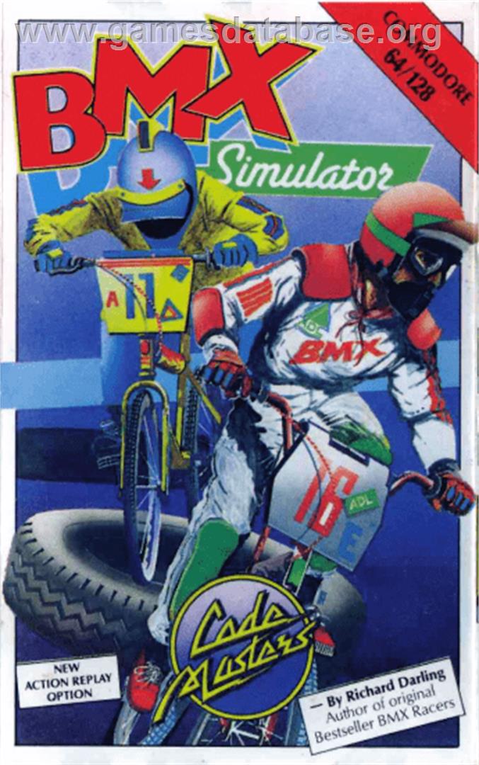 BMX Simulator - Commodore 64 - Artwork - Box