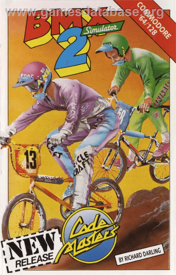 BMX Simulator 2 - Commodore 64 - Artwork - Box