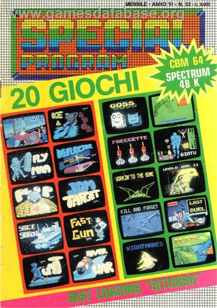 Bac Pac - Commodore 64 - Artwork - Box