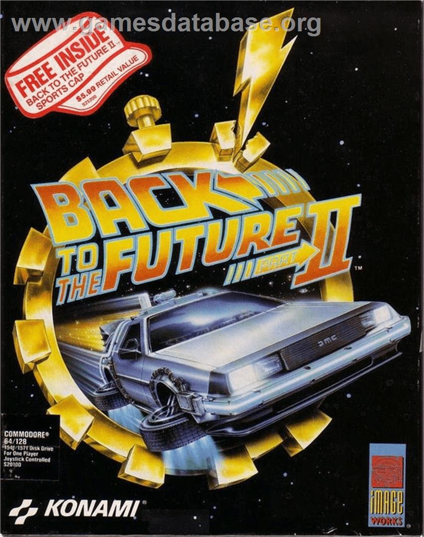 Back To The Future Part 2 - Commodore 64 - Artwork - Box