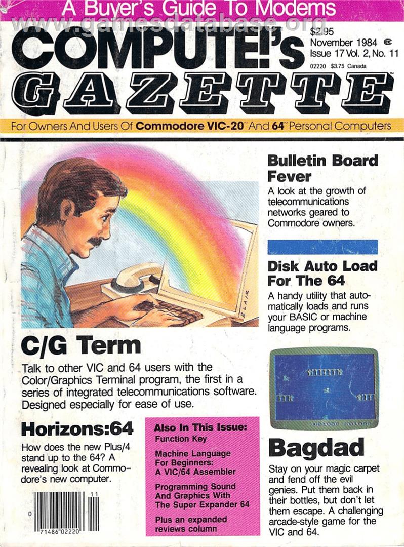 Bagdad - Commodore 64 - Artwork - Box
