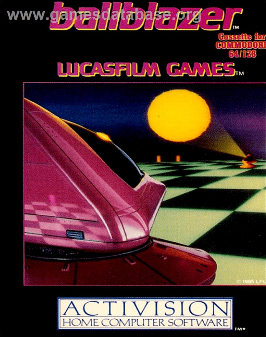 Ballblazer - Commodore 64 - Artwork - Box