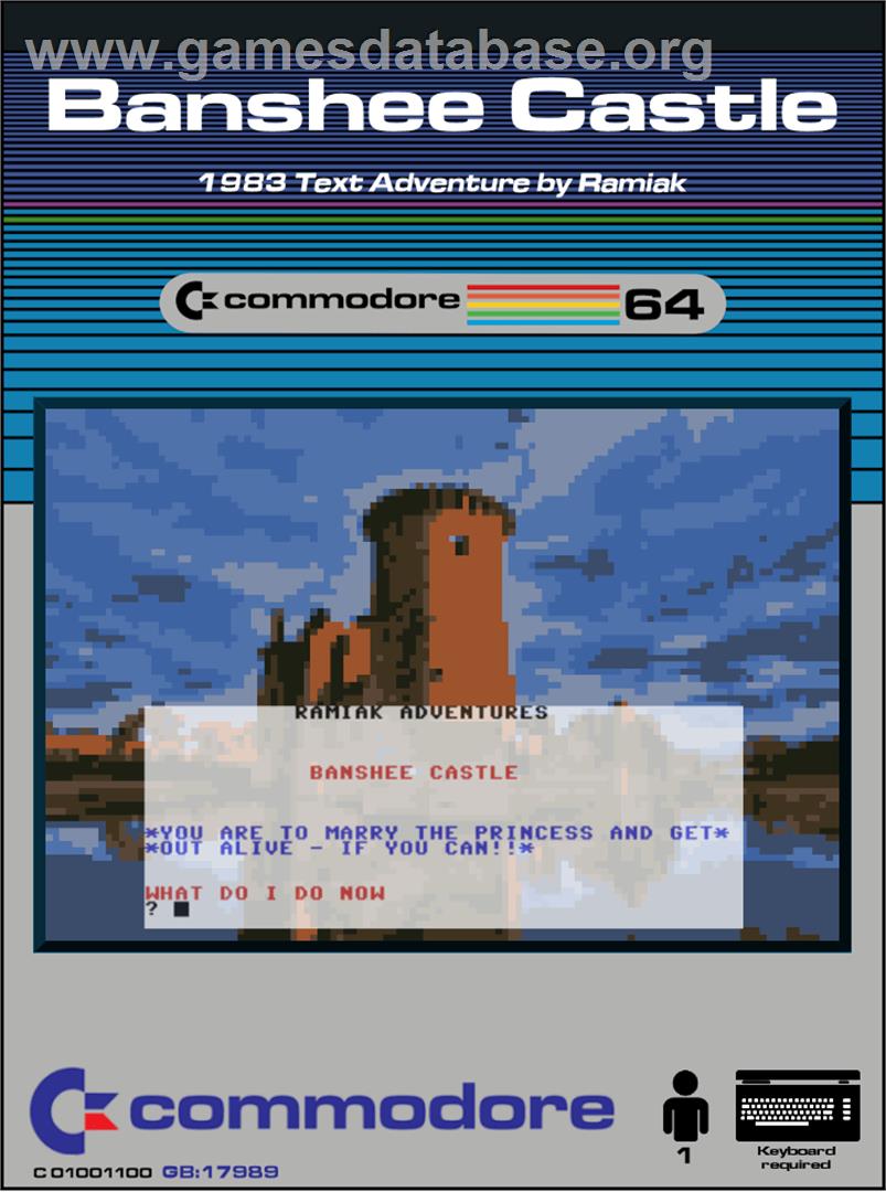 Banshee Castle - Commodore 64 - Artwork - Box