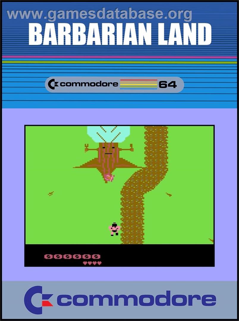 Barbarian Land - Commodore 64 - Artwork - Box