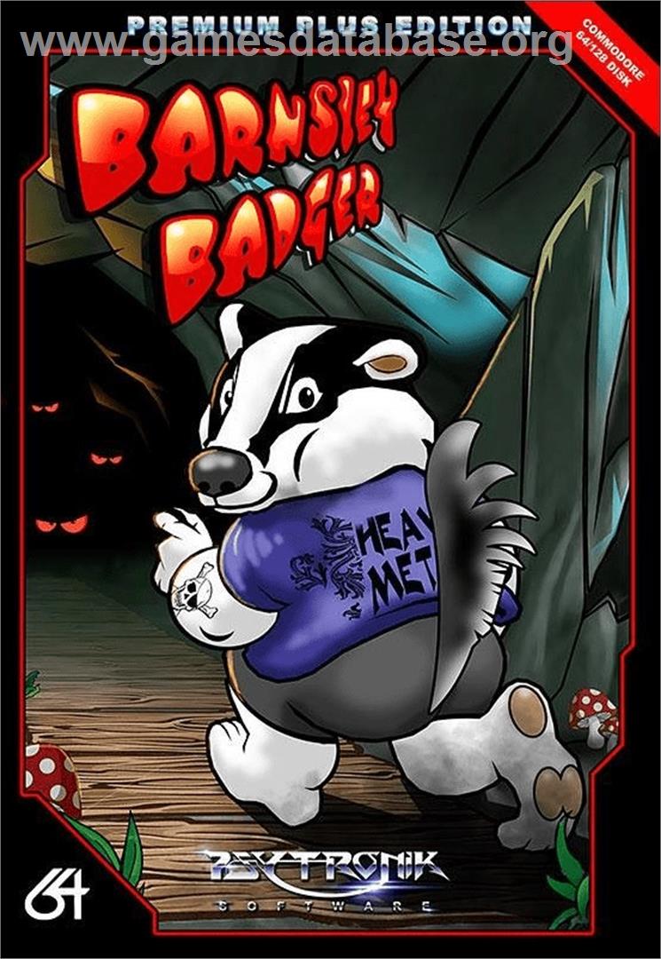 Barnsley Badger - Commodore 64 - Artwork - Box