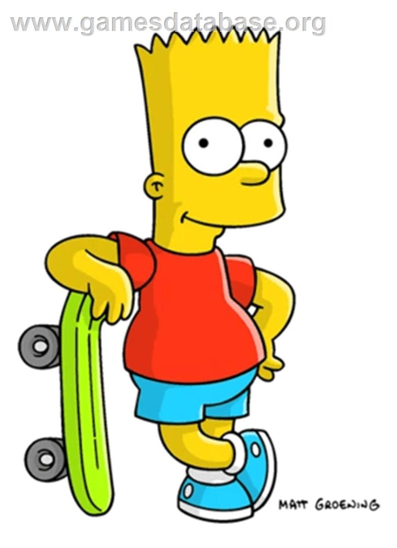 Bart Simpson - Commodore 64 - Artwork - Box
