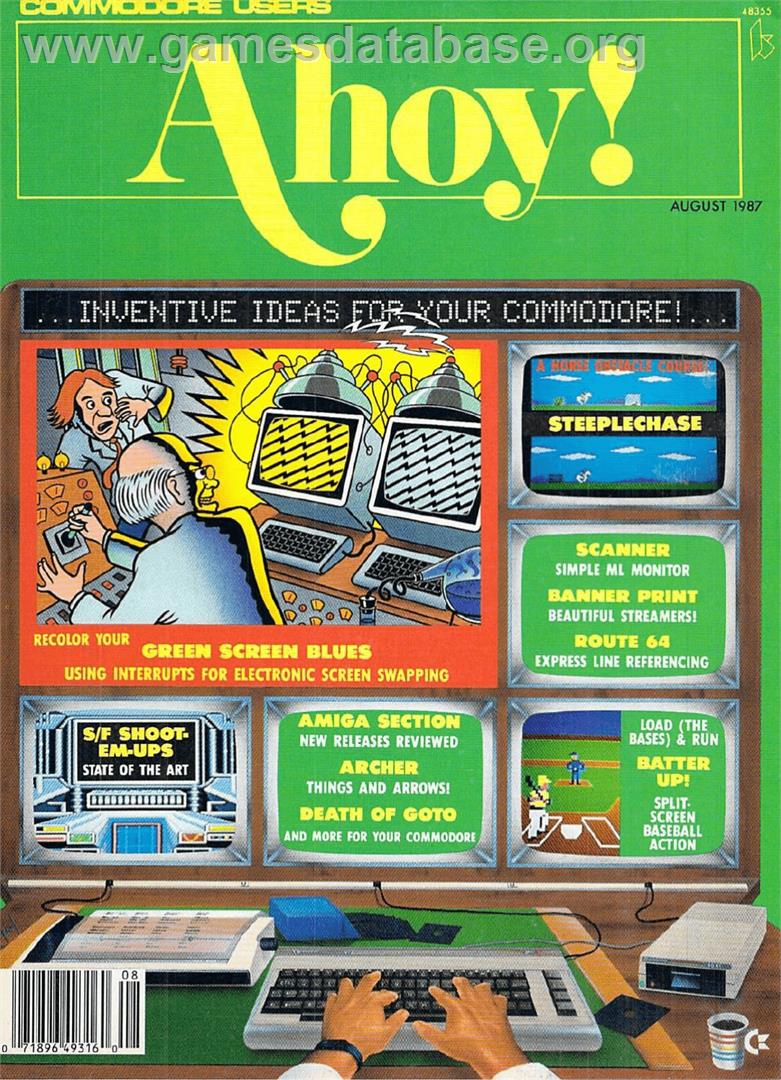 Batter Up! - Commodore 64 - Artwork - Box