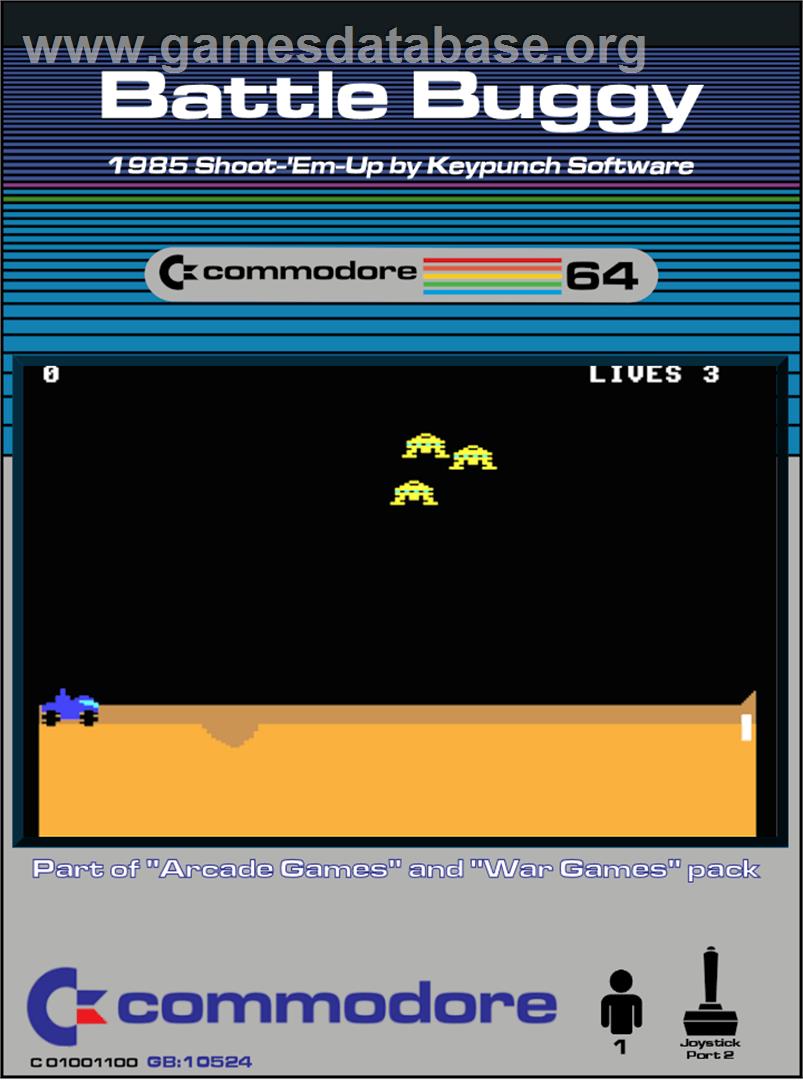 Battle Buggy - Commodore 64 - Artwork - Box