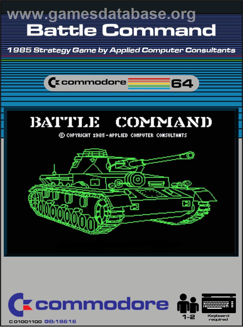 Battle Command (Ocean) - Commodore 64 - Artwork - Box