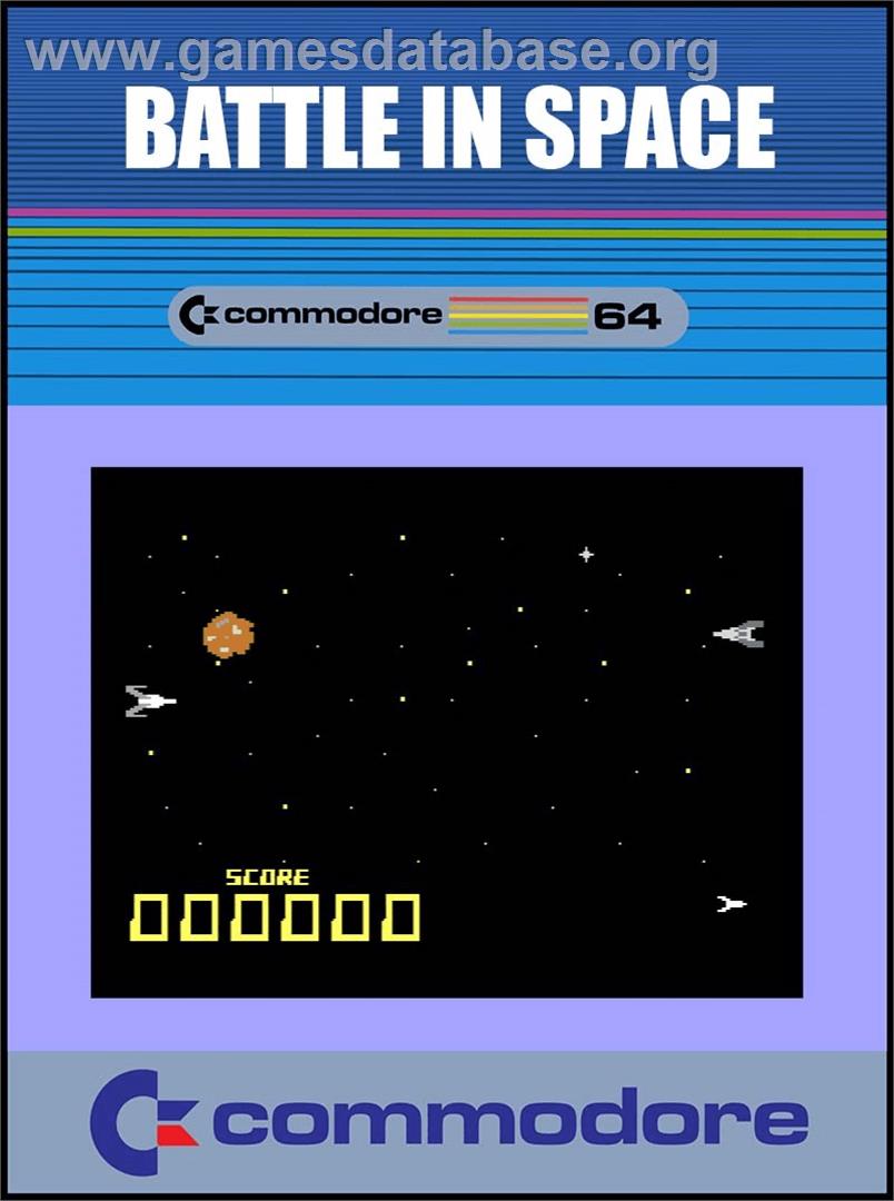 Battle In Space - Commodore 64 - Artwork - Box
