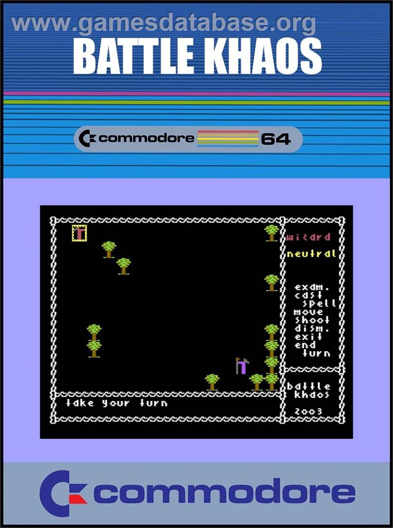 Battle Khaos - Commodore 64 - Artwork - Box