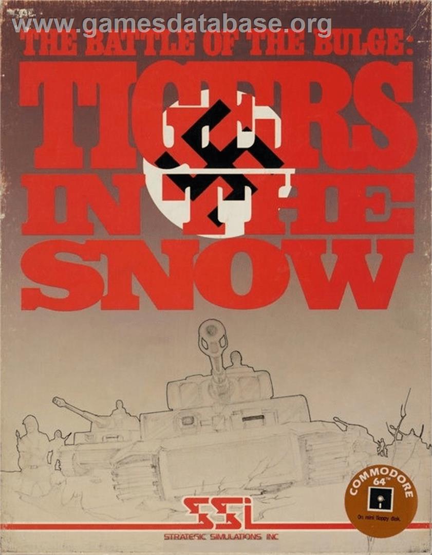 Battle Of The Bulge, The - Tigers In The Snow - Commodore 64 - Artwork - Box