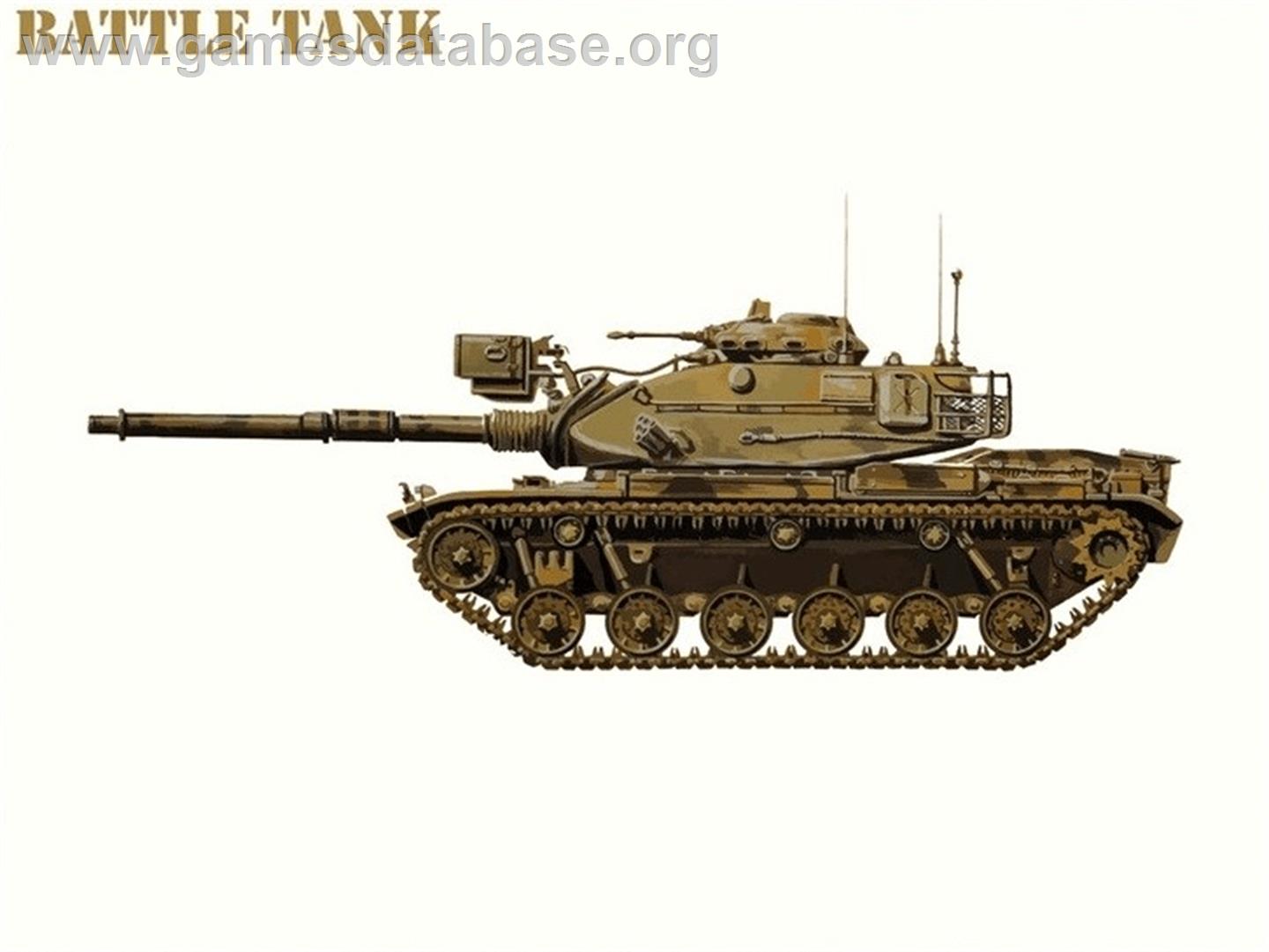 Battle Tank - Commodore 64 - Artwork - Box