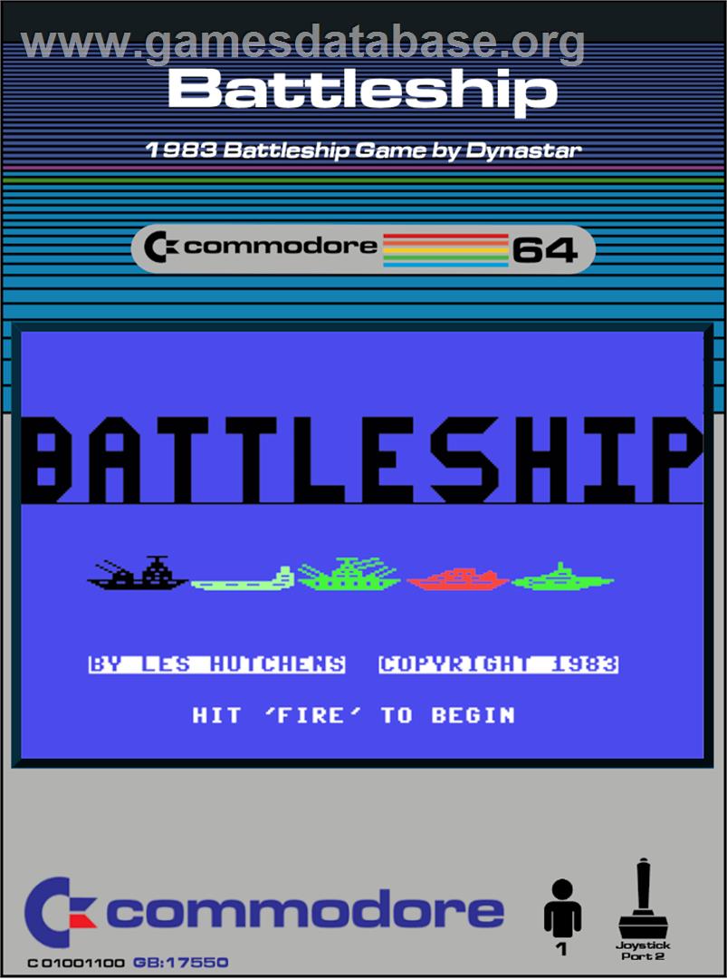 Battleship - Commodore 64 - Artwork - Box