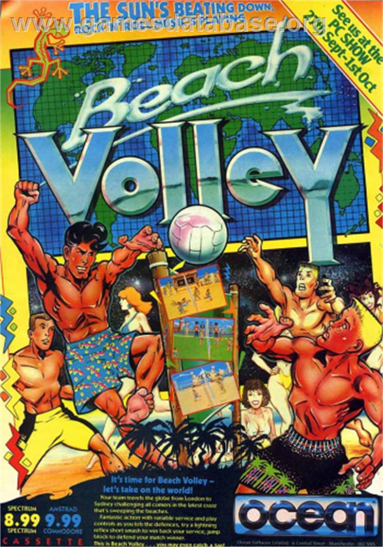 Beach Volley - Commodore 64 - Artwork - Box