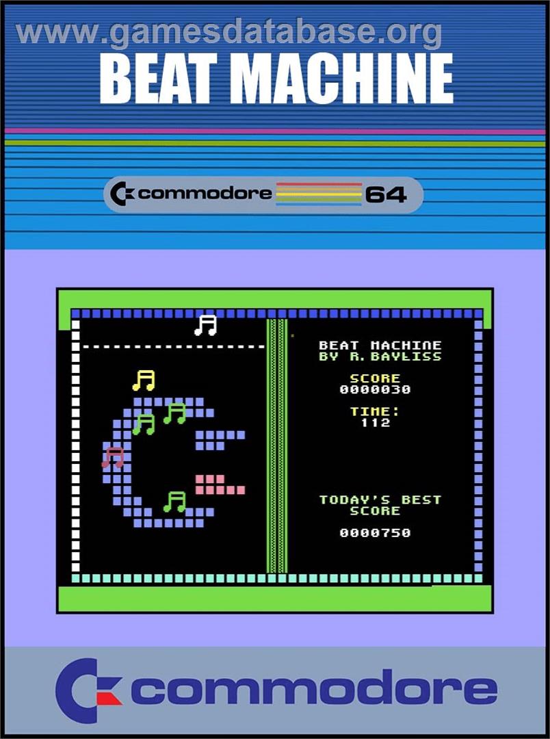 Beat Machine - Commodore 64 - Artwork - Box