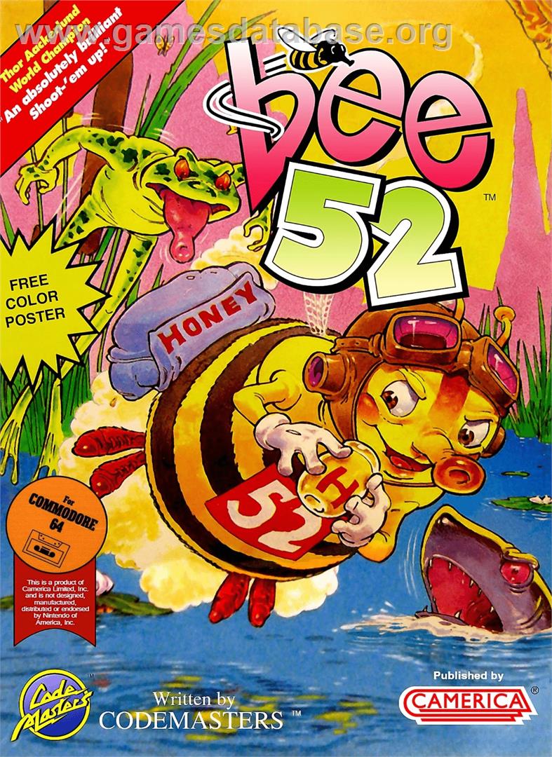 Bee 52 - Commodore 64 - Artwork - Box