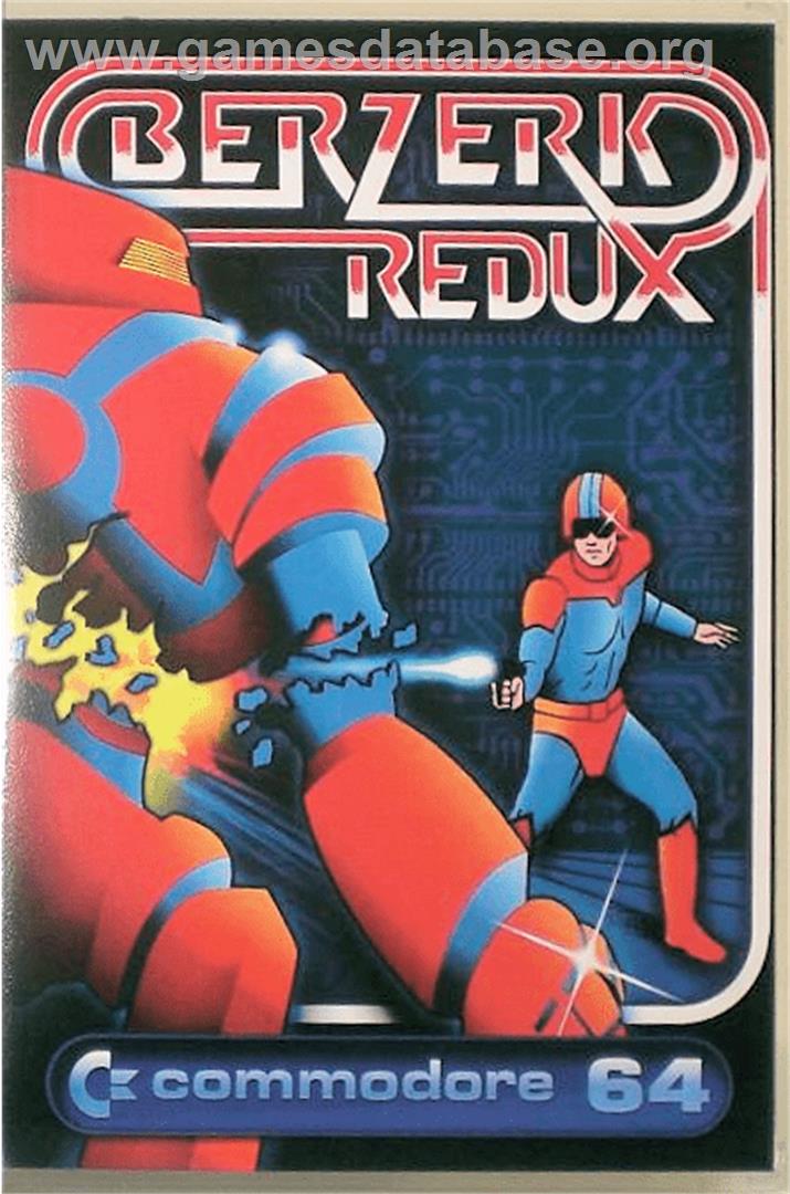 Berzerk (Alpha Software) - Commodore 64 - Artwork - Box