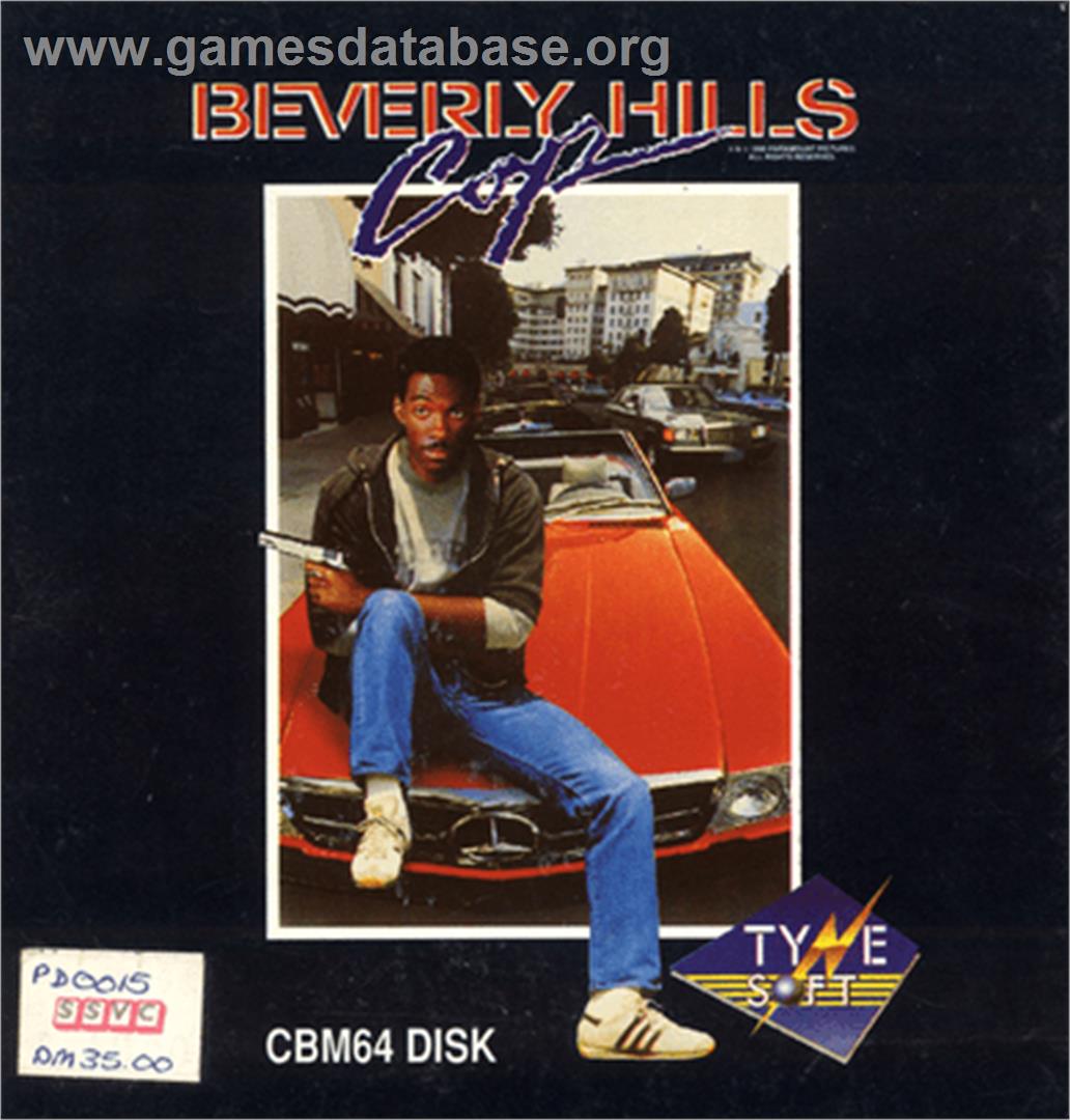 Beverly Hills Cop - Commodore 64 - Artwork - Box