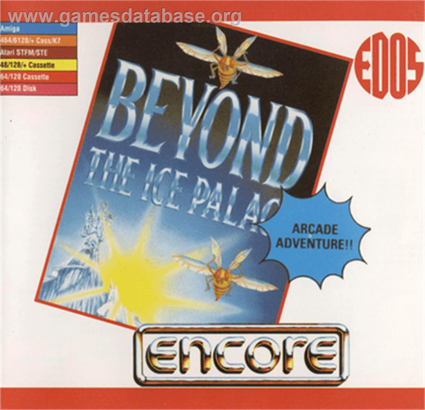 Beyond the Ice Palace - Commodore 64 - Artwork - Box