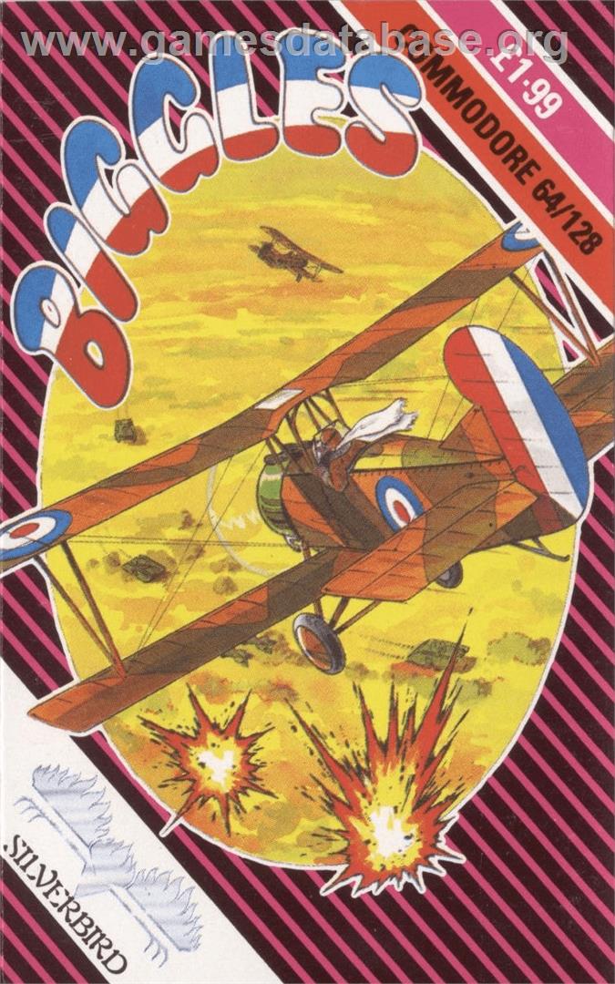 Biggles - Commodore 64 - Artwork - Box