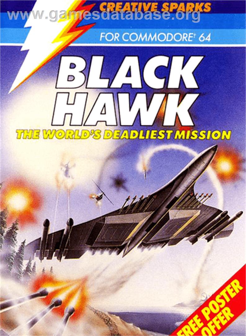 Black Hawk - Commodore 64 - Artwork - Box