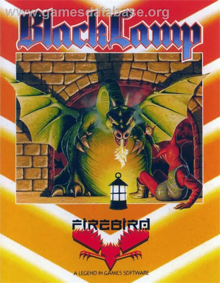 Black Lamp - Commodore 64 - Artwork - Box
