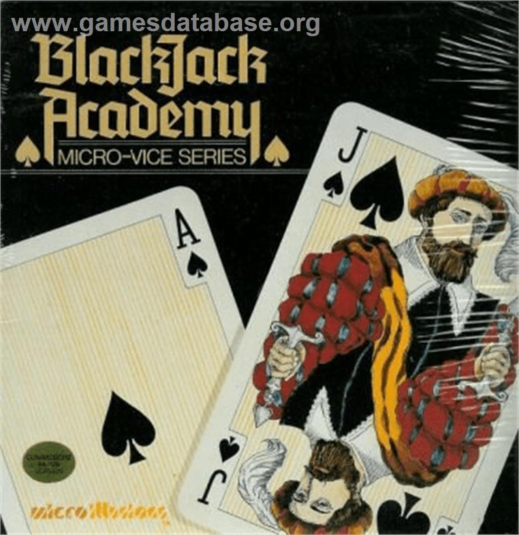 Blackjack Academy - Commodore 64 - Artwork - Box