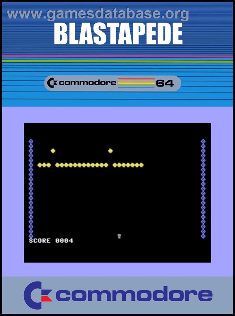Blastapede - Commodore 64 - Artwork - Box