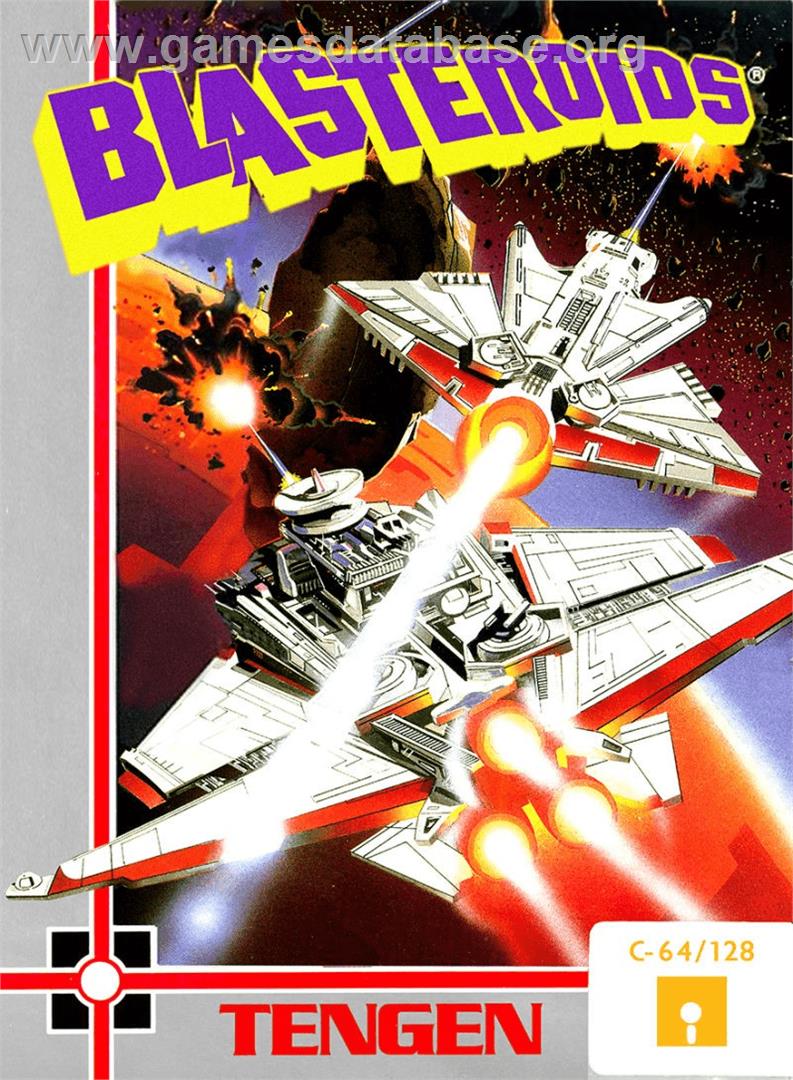 Blasteroids - Commodore 64 - Artwork - Box