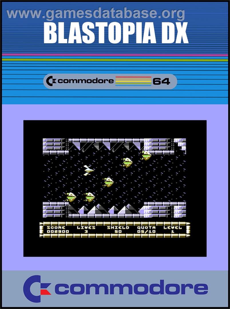 Blastopia DX - Commodore 64 - Artwork - Box