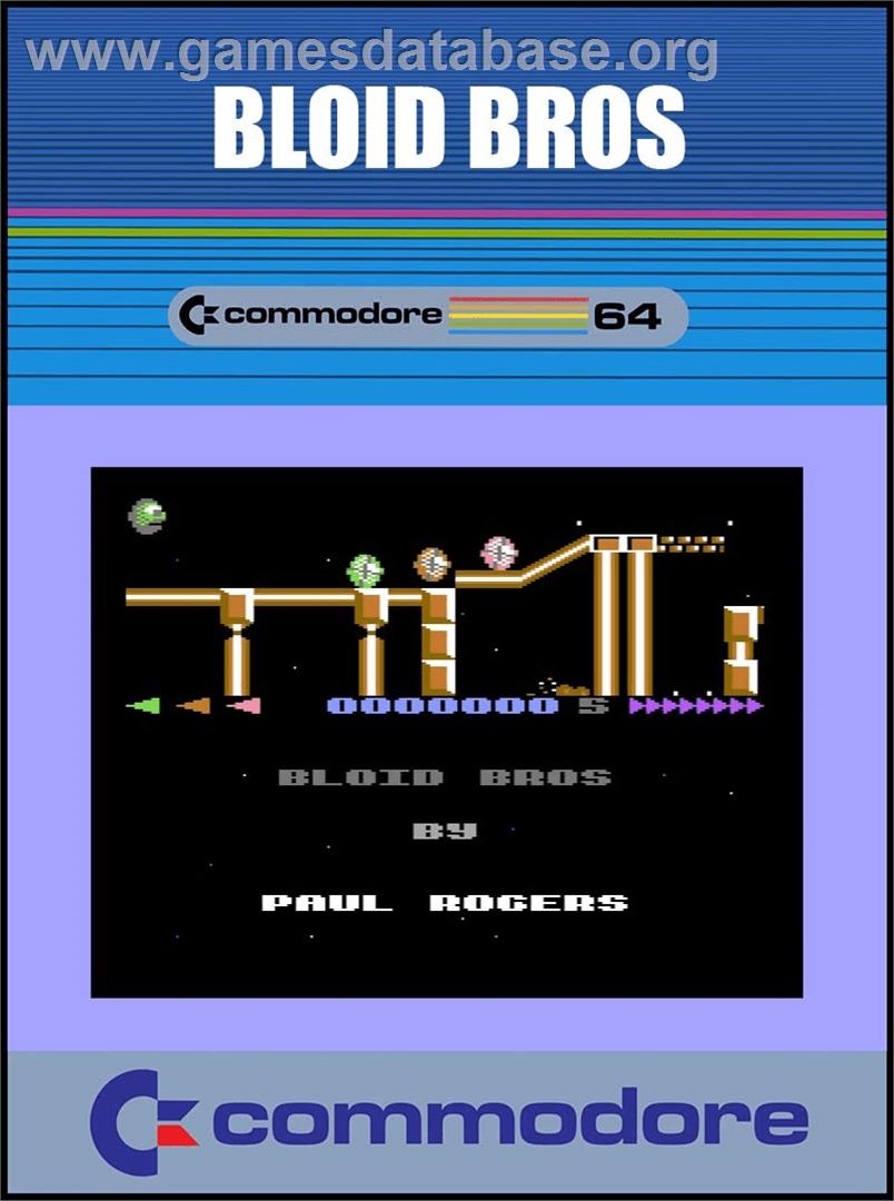 Bloid Bros - Commodore 64 - Artwork - Box
