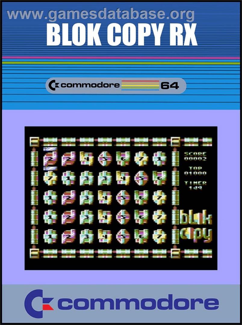 Blok Copy RX - Commodore 64 - Artwork - Box