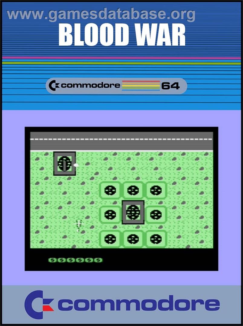 Blood War - Commodore 64 - Artwork - Box