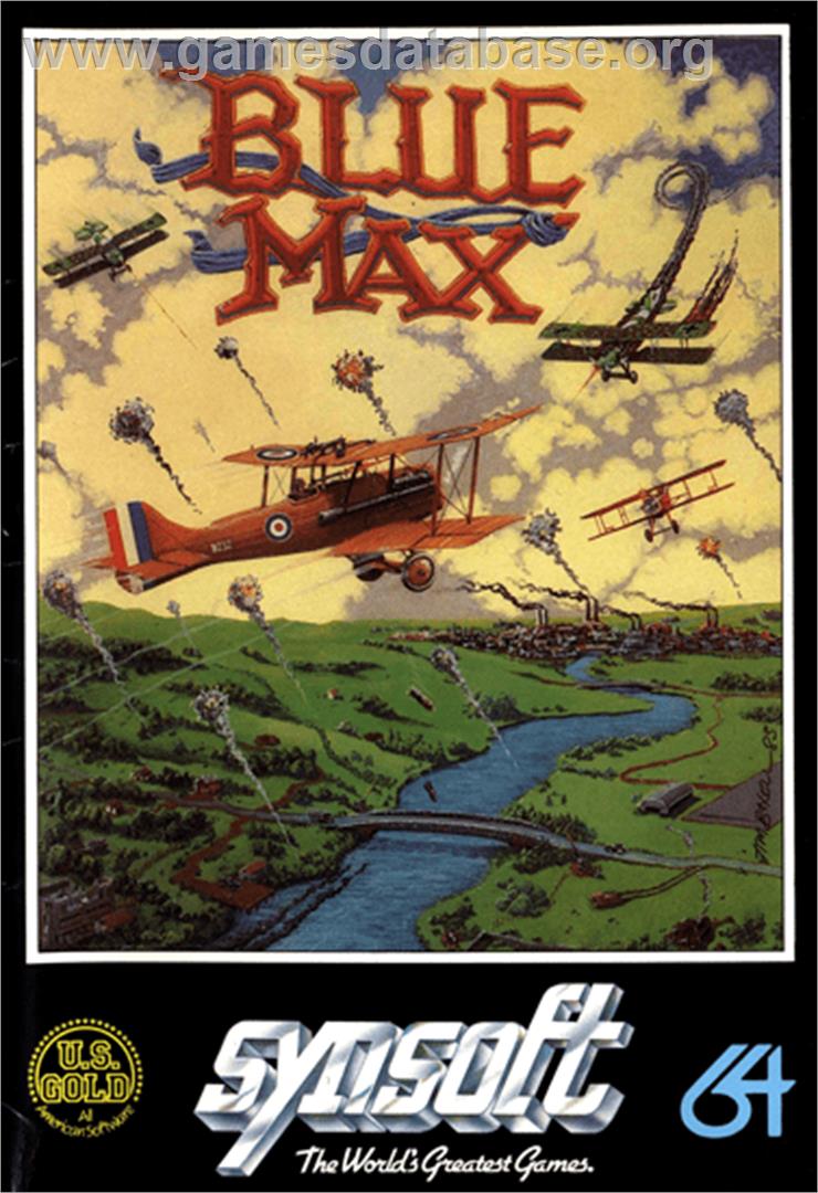 Blue Max - Commodore 64 - Artwork - Box