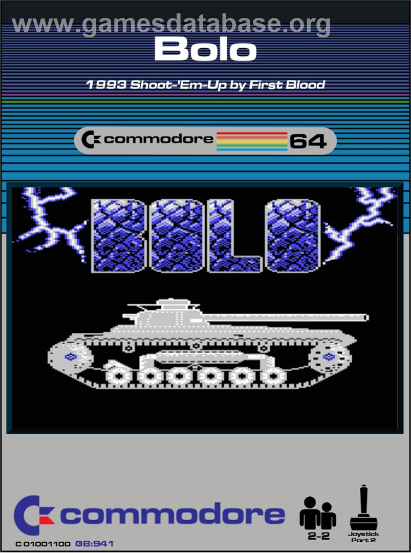 Bolo - Commodore 64 - Artwork - Box