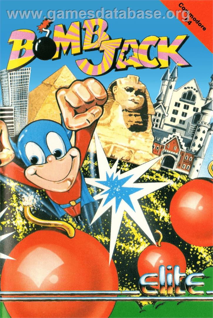 Bomb Jack - Commodore 64 - Artwork - Box