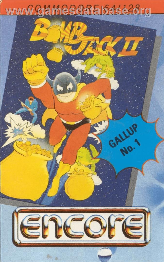Bomb Jack 2 - Commodore 64 - Artwork - Box