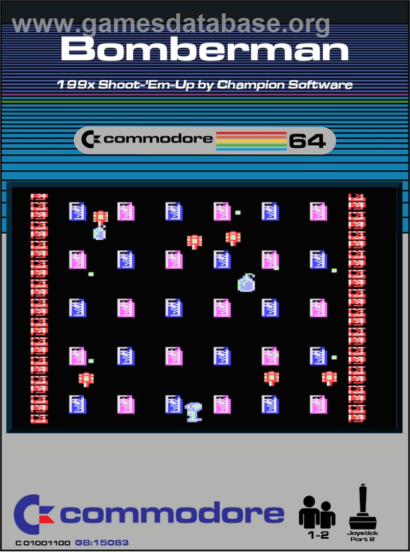 Bomberman - Commodore 64 - Artwork - Box