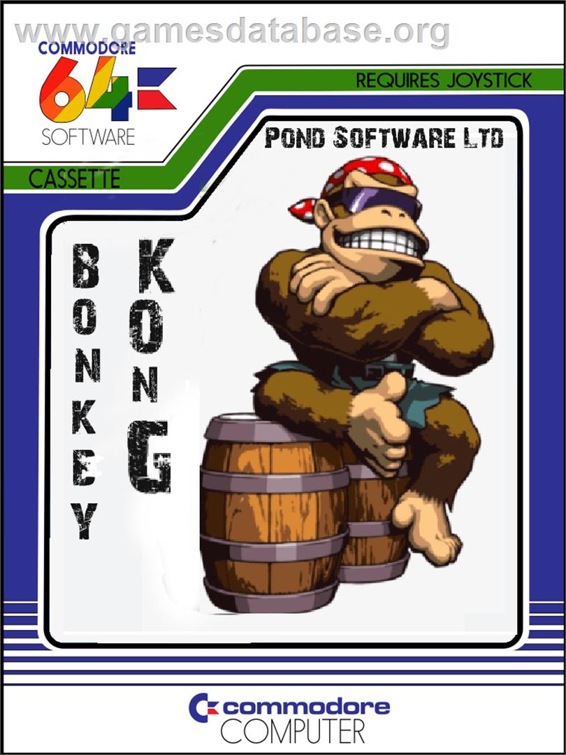 Bonkey Kong - Commodore 64 - Artwork - Box