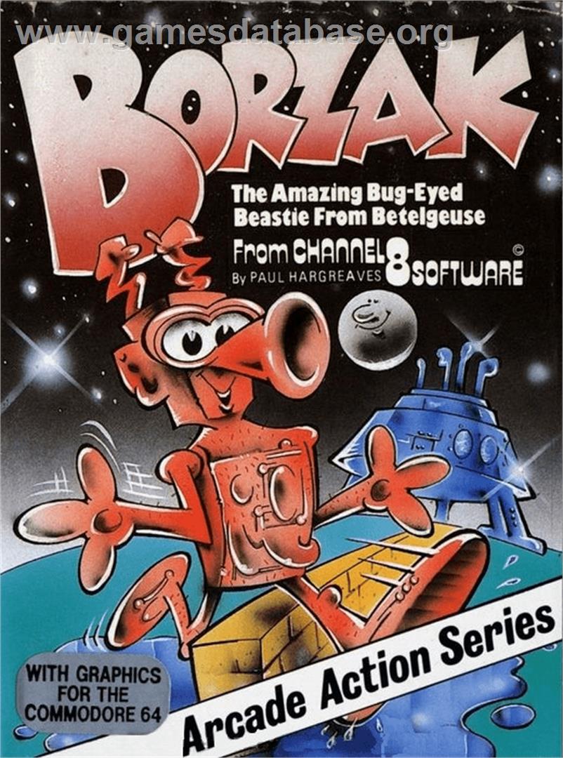 Borzak - Commodore 64 - Artwork - Box